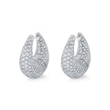 Bombe Diamond Hoops