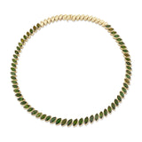 One-of-a-kind Cabochon Cut Tourmaline Necklace