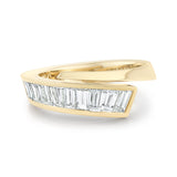Catalina Baguette Coil Ring