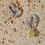 Maria Twisted Diamond Earrings
