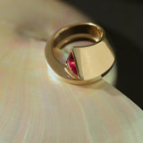 Catalina Triple Coil Ring