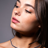 Sapphire Shaker Necklace