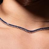 Sapphire Shaker Necklace