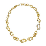 Maria Graduated Gold Choker Chain