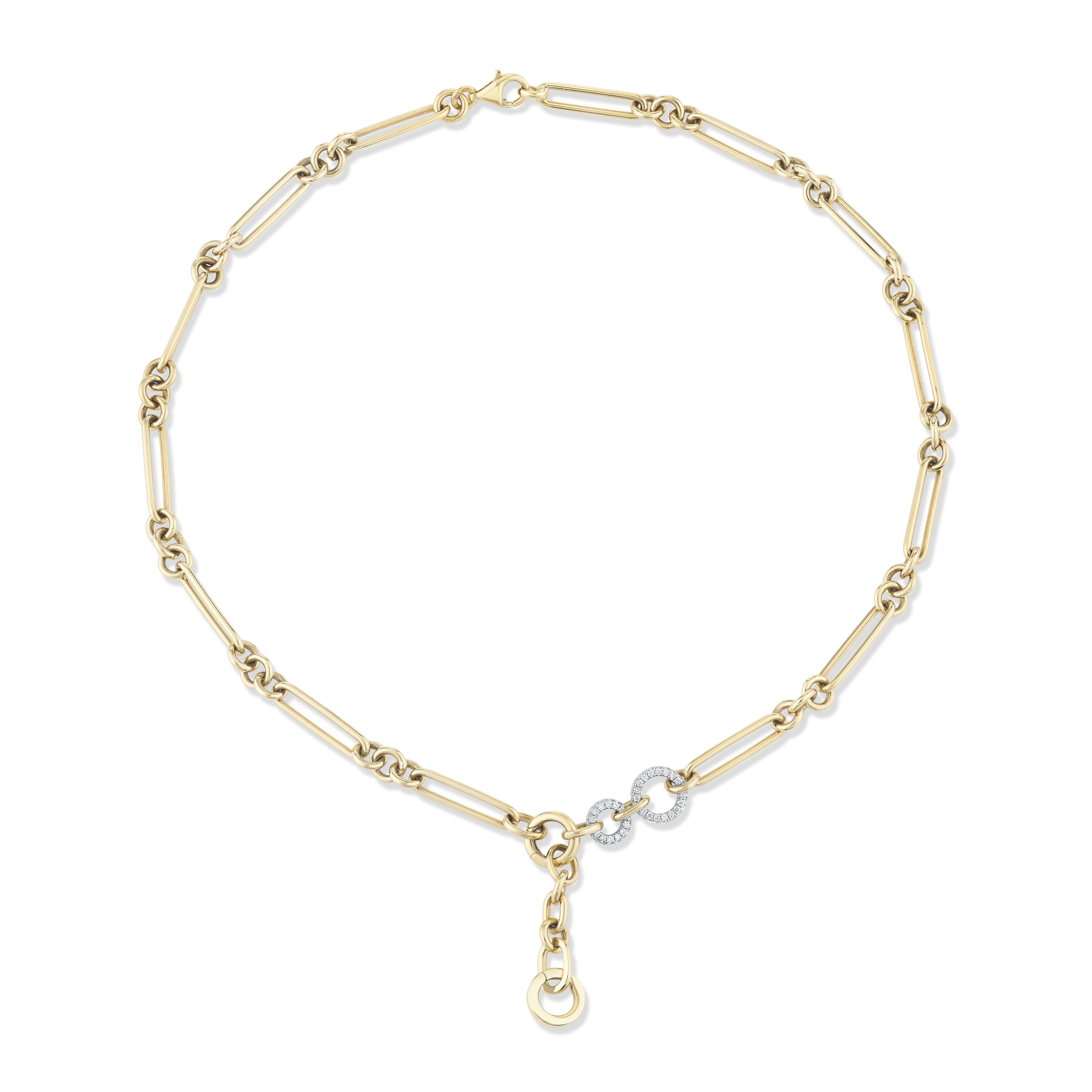 Heavy Circle Chain Necklace