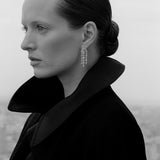 Cascade Mixed Diamond Earrings