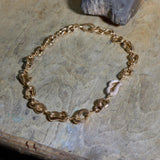 Maria Graduated Gold Choker Chain