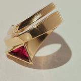 Catalina Triple Coil Ring