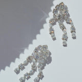 Cascade Mixed Diamond Earrings