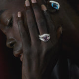 One-Of-A-Kind Aquamarine Wave