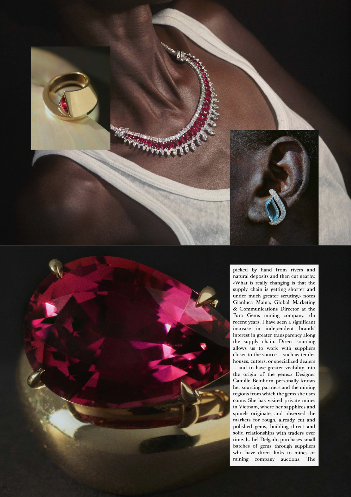 Isabel Delgado featured and quoted in the April 2026 issue of VO+ Magazine