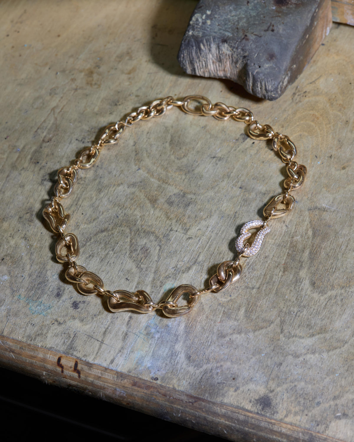 One of a kind Maria chain designed by Isabel Delgado