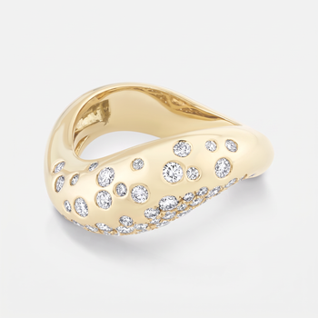 Maria Scattered diamond ring