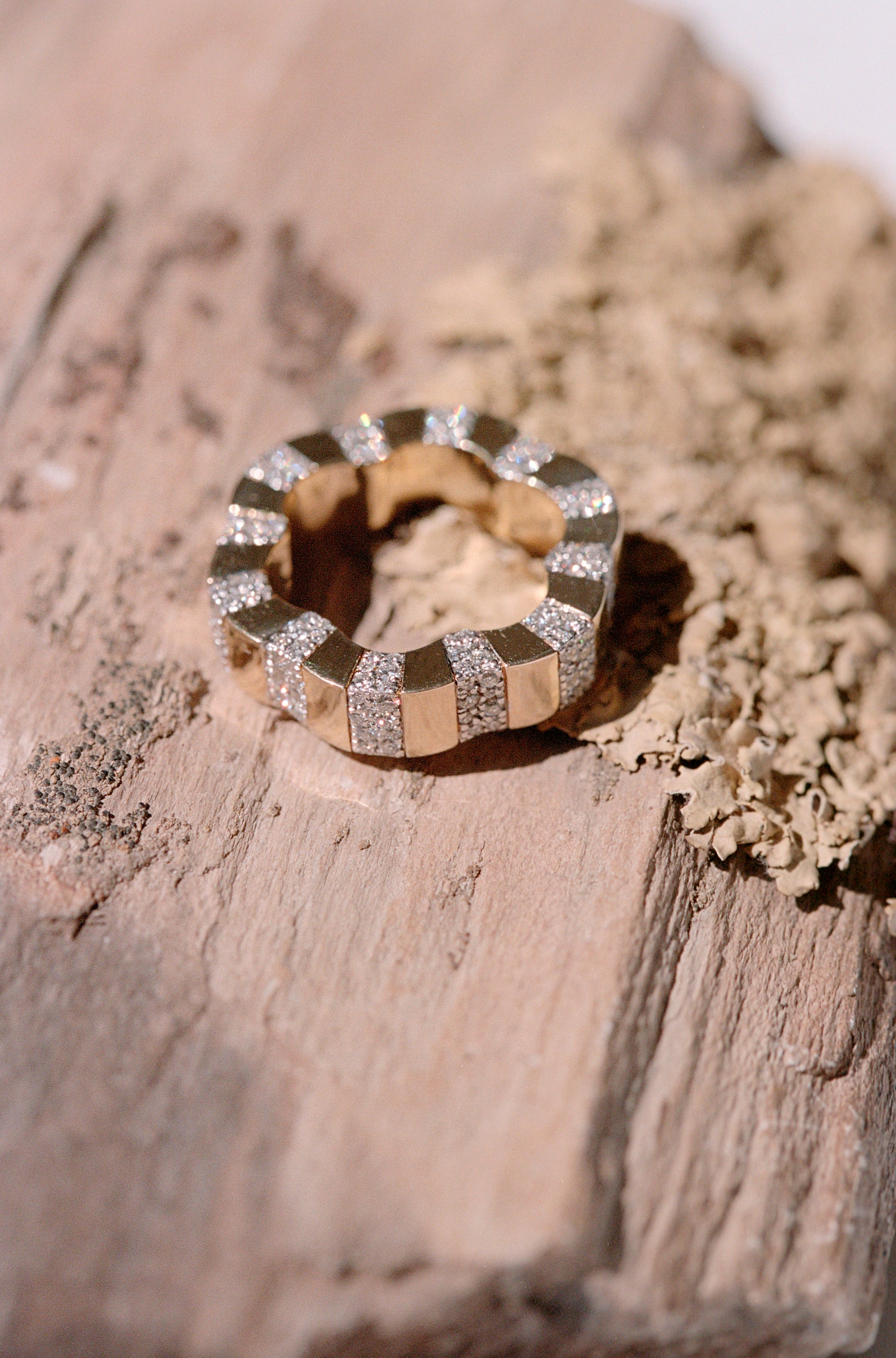 Sofia Yellow diamond ring designed by Isabel Delgado