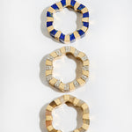 carved gemstone rings designed by Isabel Delgado